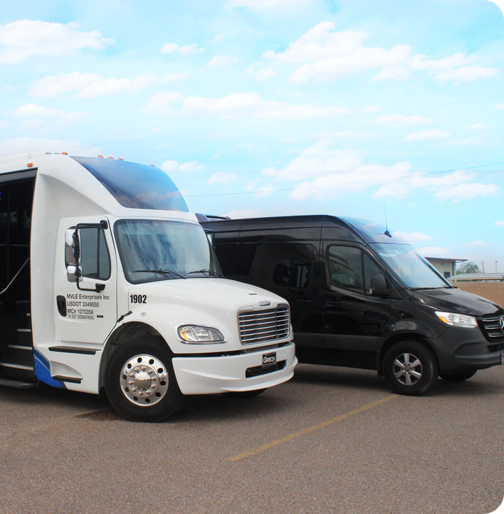 TheCharterBus Minu bus and van