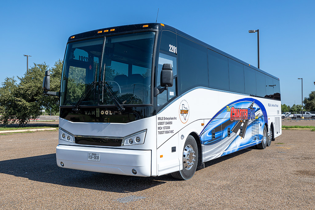 Charter Bus RGVTours in McAllen and South Texas