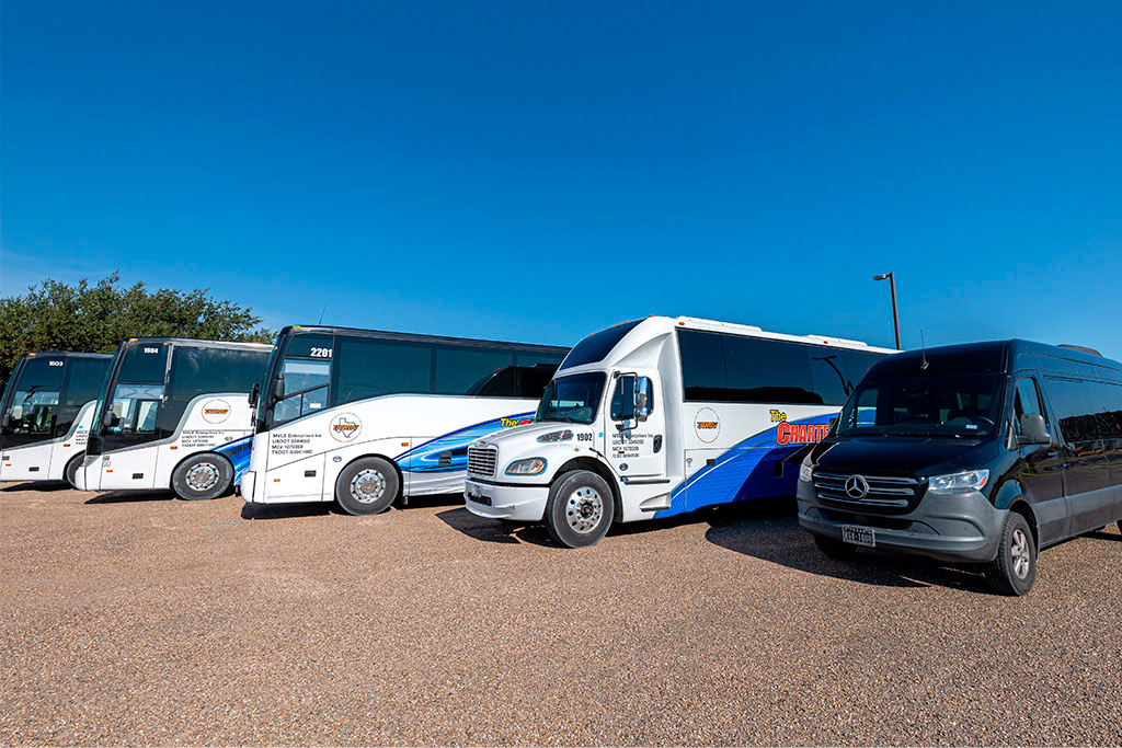 RGVTours charter bus transportation options