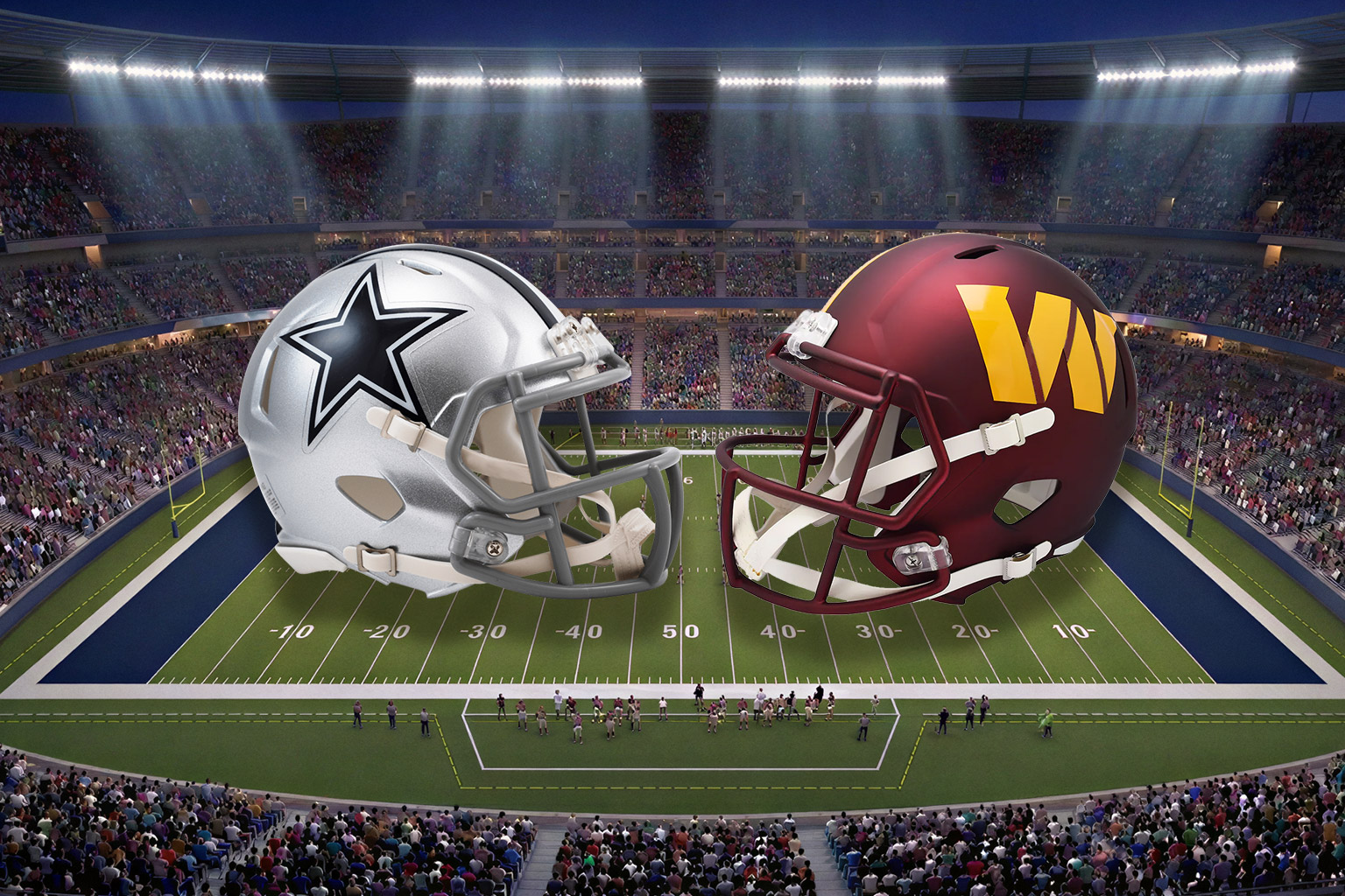 Cowboys Dallas vs Washington Commanders